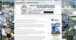 Desktop Screenshot of georgetownlandingmarina.com